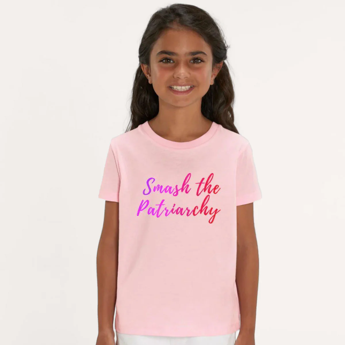 Smash The Patriarchy Kids T-Shirt - Image 3