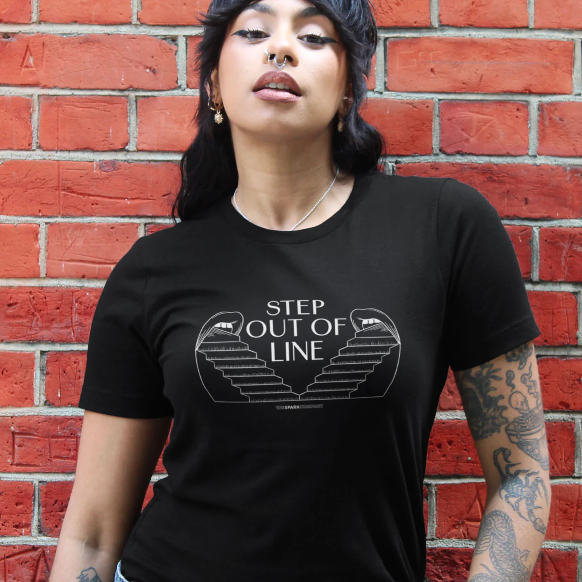 Step Out Of Line T-Shirt - Image 2