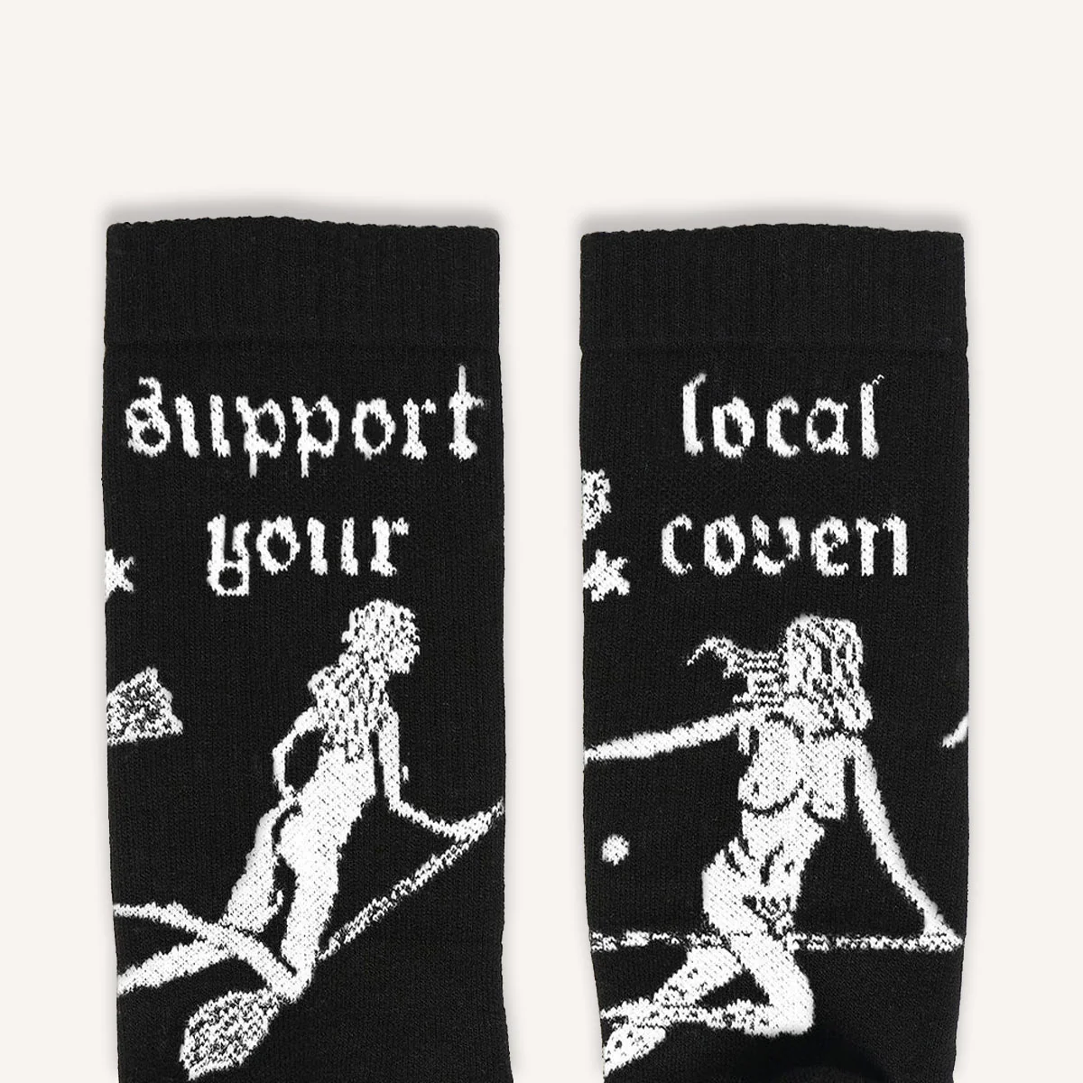 Support Your Local Coven Socks - Image 4