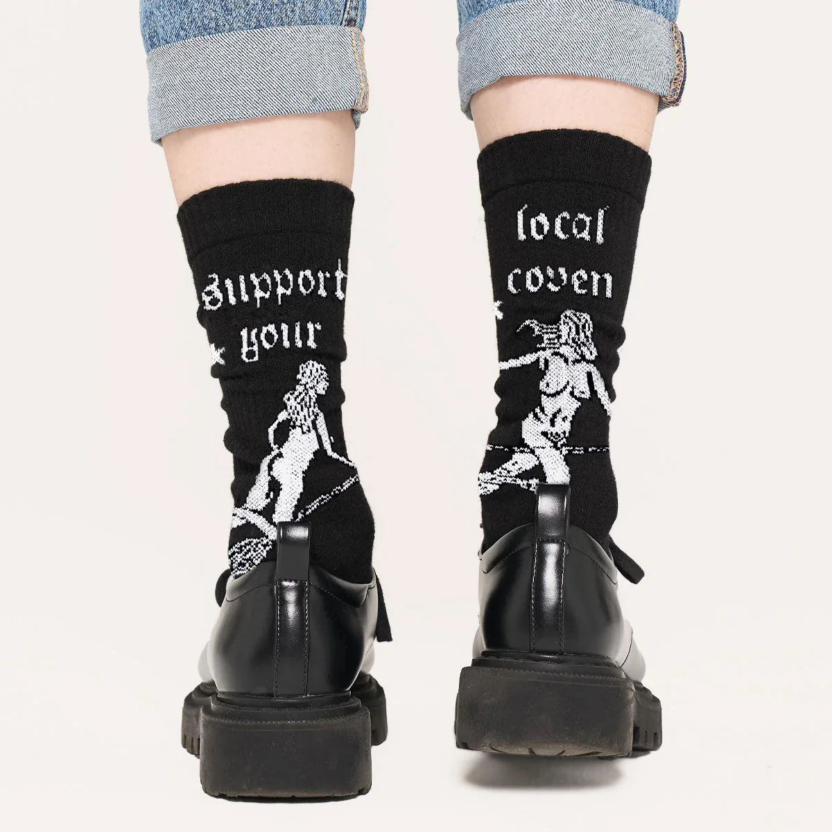 Support Your Local Coven Socks - Image 9