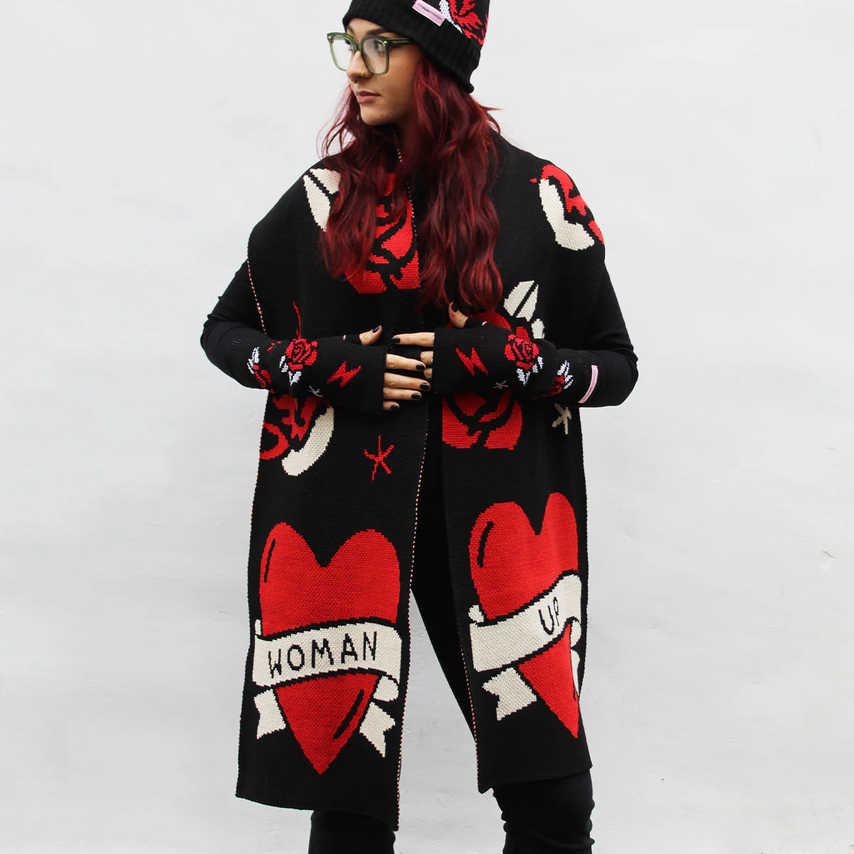 Tattoo 'Woman Up' Knitted Set - Image 3