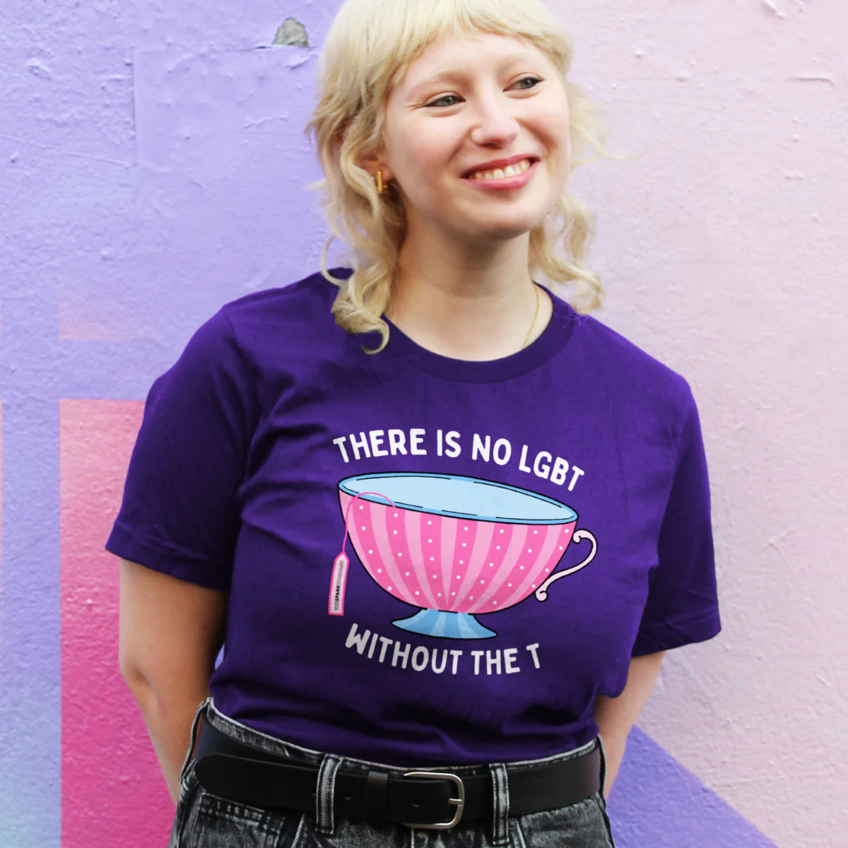 There Is No LGBT Without The T T-Shirt - Image 6