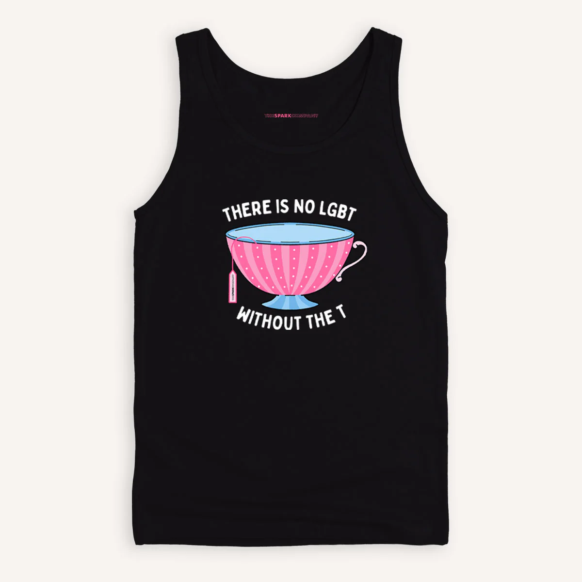 There Is No LGBT Without The T Tank Top - Image 2