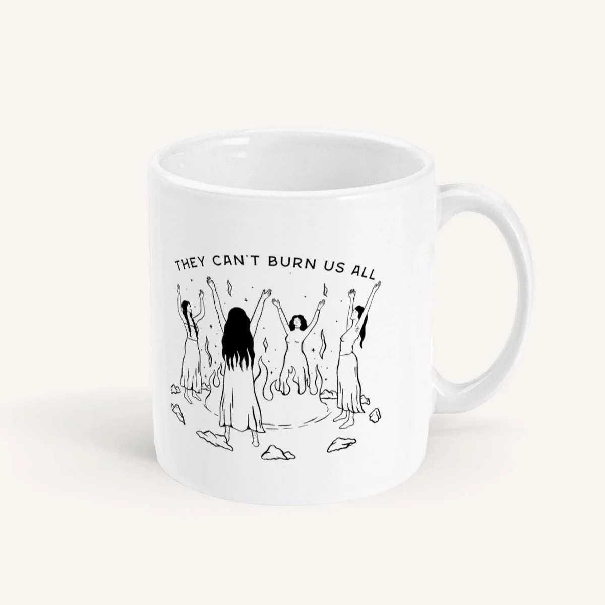 They Can't Burn Us All Mug