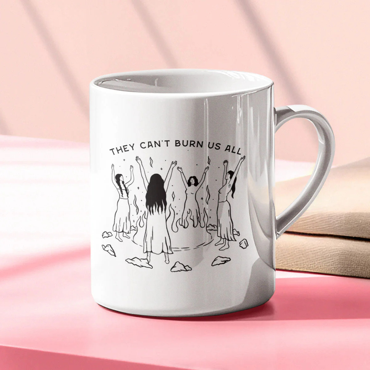 They Can't Burn Us All Mug - Image 2