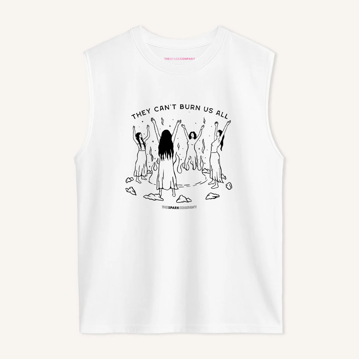 They Can't Burn Us All Sleeveless T-Shirt - Image 3