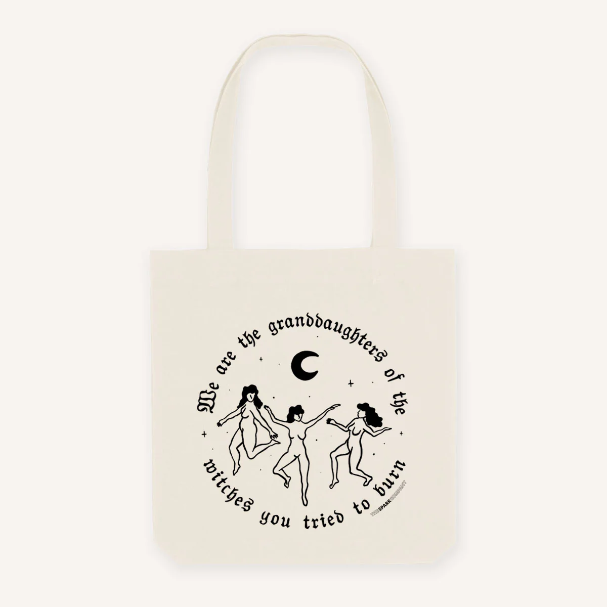 We Are The Granddaughters Of The Witches You Tried To Burn Strong As Hell Tote Bag - Image 2