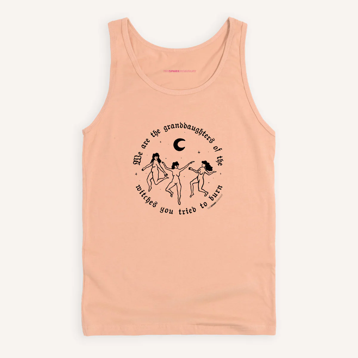 We Are The Granddaughters Of The Witches You Tried To Burn Tank Top - Image 3