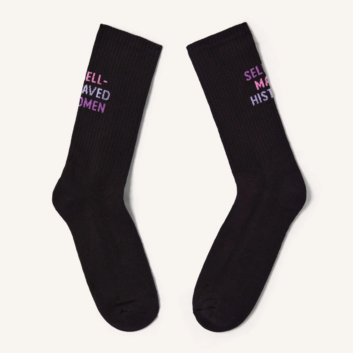 Well Behaved Women Seldom Make History Socks - Image 3
