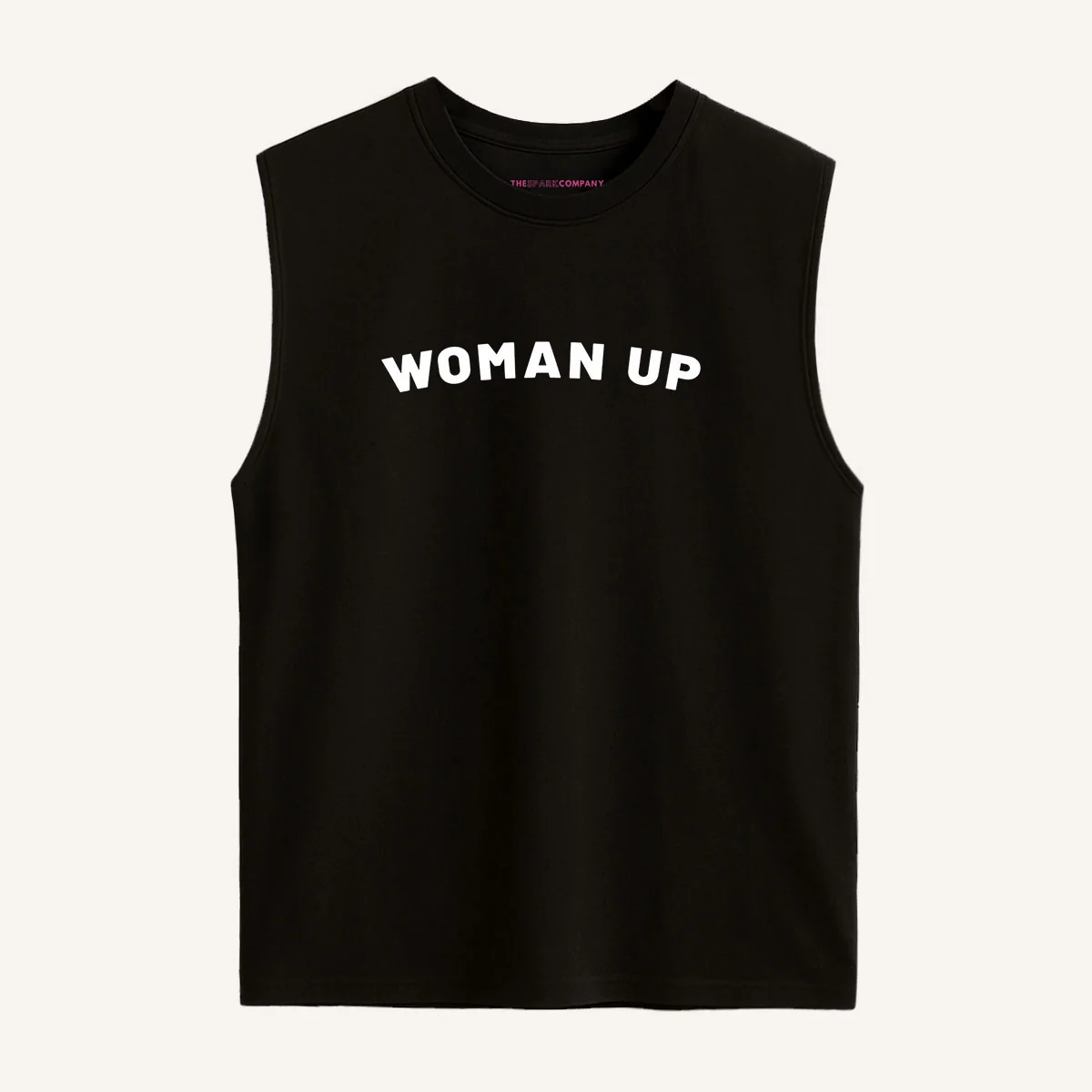 Woman Up Sleeveless T-Shirt - Image 3